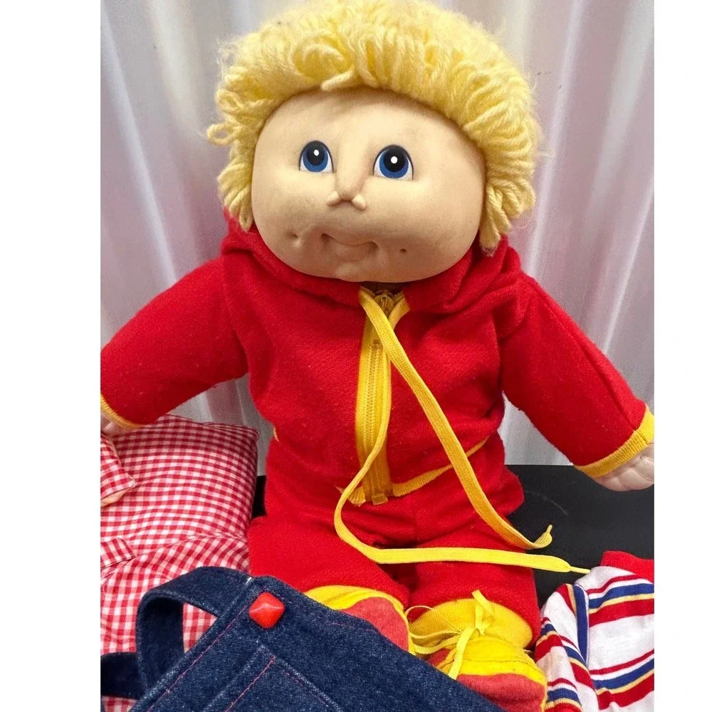 Vintage 1984 Martha Nelson Thomas‎ Original Doll Baby Blonde Blue Eyes Clothes